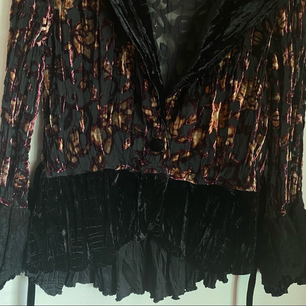 Gorgeous Alberto Makali Cropped Duster Velvet - Picture 13 of 14
